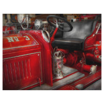 Fireman - Fire Engine No 3 Full Color Flyer