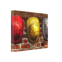 Fireman - Hats - Pick a hat, any hat canvas prints