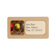 Fireman - Hats - Pick a hat, any hat Custom Address Label
