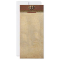 Fireman - Hose - Very important equipment Rack Card Template