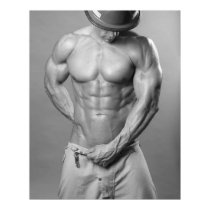 Fireman Hunk Poster posters