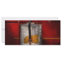 Fireman - Indian Pump Full Color Rack Card