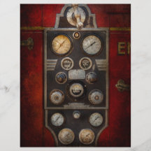 Fireman - Keep an eye on the pressure Personalized Flyer