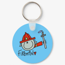 Fireman Keychain