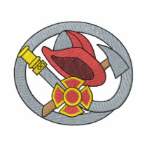 Fireman Logo embroidered shirts