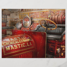 Fireman - Mastic chemical co Flyers