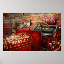 Fireman - Mastic chemical co Print