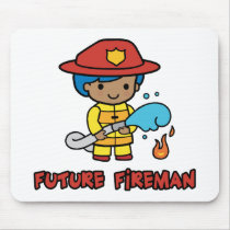 Fireman mousepads by alternateworlds Fireman mousepads