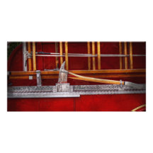 Fireman - Nice Axe Customized Photo Card
