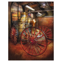 Fireman - One day, a long time ago Flyer Design