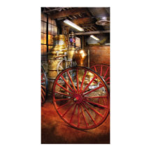 Fireman - One day, a long time ago Picture Card