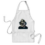 Fireman Pug apron