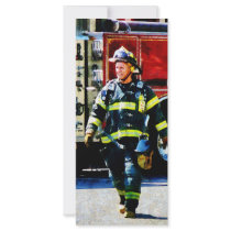 Fireman Full Color Rack Card