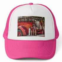 Fireman - Ready for a fire Trucker Hats