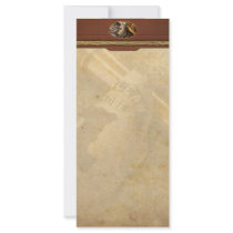 Fireman - Saluting a hero Custom Rack Card