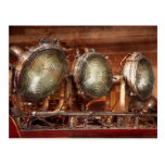 Fireman - Search lights Post Card