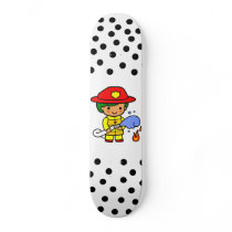 Fireman skateboards