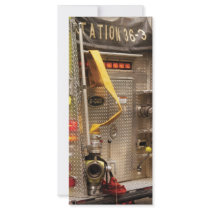 Fireman - Station - 36-3 rack cards by suburbanscenes Fireman - Station - 36-3 rack cards