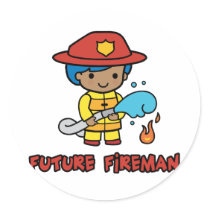 Fireman stickers