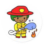 Fireman Sticker