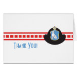 Fireman Thank You Card