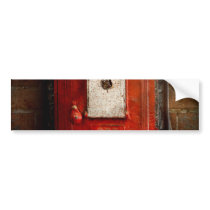 Fireman - The fire box Bumper Stickers