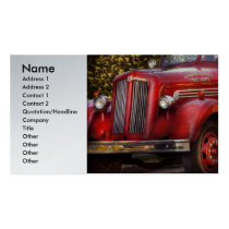 Fireman - The Garwood fire dept business cards