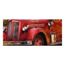 Fireman - The Garwood fire dept Custom Rack Card