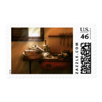 Fireman - The humble fire hose postage