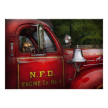 Fireman - This is my truck Custom Invites
