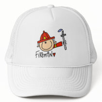 Fireman Tshirts and Gifts Hat