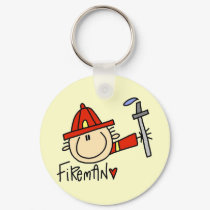 Fireman Tshirts and Gifts keychains