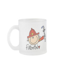 Fireman Tshirts and Gifts mugs by stick_figures Fireman Tshirts and Gifts mugs