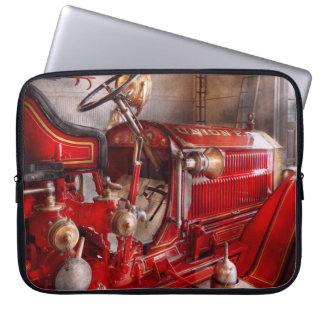 Fireman - Waiting for a call Computer Sleeve