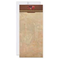 Fireman - Waiting for a call Customized Rack Card