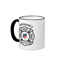Fireman Wives USA mugs by bonfirefirefighters Fireman Wives USA mugs