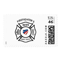Fireman Wives USA postage by bonfirefirefighters Fireman Wives USA postage