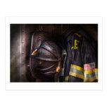 Fireman - Worn and used Post Cards