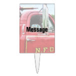 Fireman's Best Friend Cake Toppers