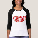 Fireman's Girl t-shirts