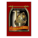 Firemans Pole Pub Sign cards