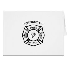 Fireman's Wife Card