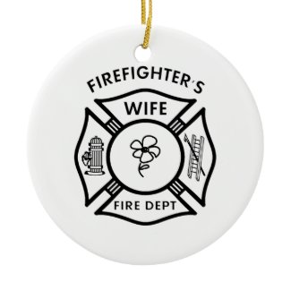 Fireman's Wife ornament