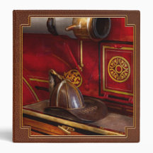 Firemen - An elegant job 3 Ring Binders