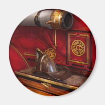 Firemen - An elegant job Refrigerator Magnets