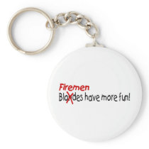 Firemen Have More Fun Keychain