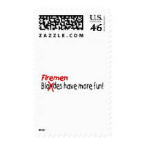 Firemen Have More Fun postage