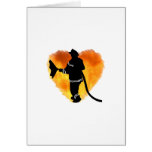 Firemen Love Flames Greeting Cards