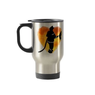 Firemen Love Flames mug