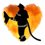 Firemen Love Flames Photo Cut Outs